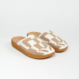 MALIBUThunderbird | Vegan Leather Off White/Beige/TanUS 4 / EU 35