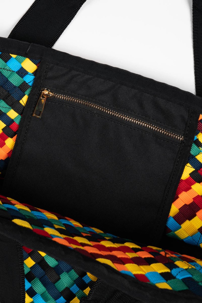 MALIBUWeekender Beach Tote - Large | Polyester Multi/Black