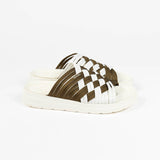 MALIBUZuma Double Strap | Polyester Olive/Off-White/Off-WhiteUS 4 / EU 35