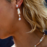 NAMAKA MADEPeach Candy Pearl & Opal Necklace