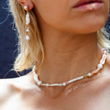 NAMAKA MADEPeach Candy Pearl & Opal Necklace