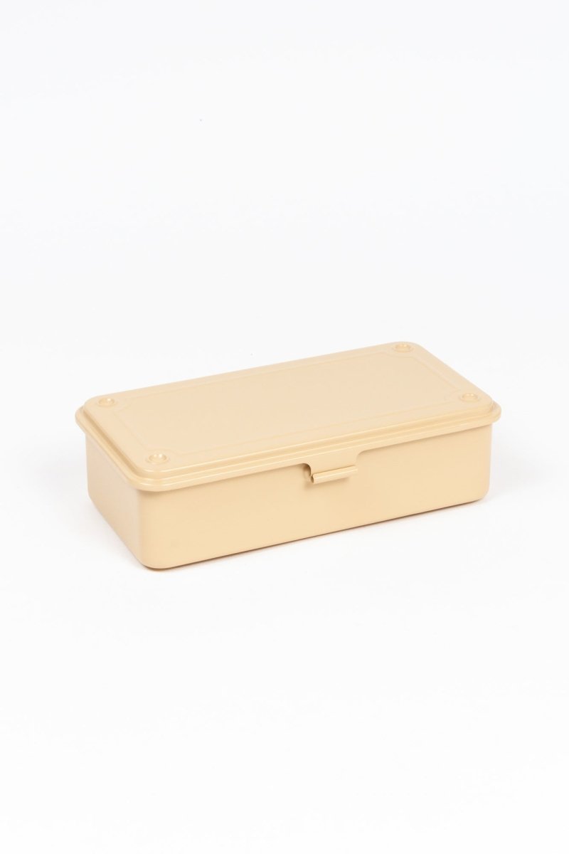 TOYO STEELStackable Steel Toolbox - 19cm - Beige
