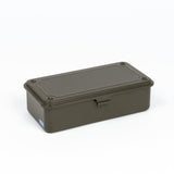 TOYO STEELStackable Steel Toolbox - 19cm - Military Green