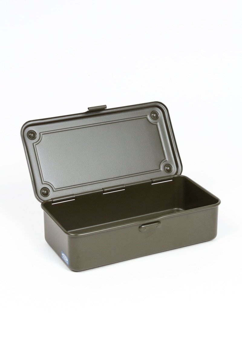 TOYO STEELStackable Steel Toolbox - 19cm - Military Green