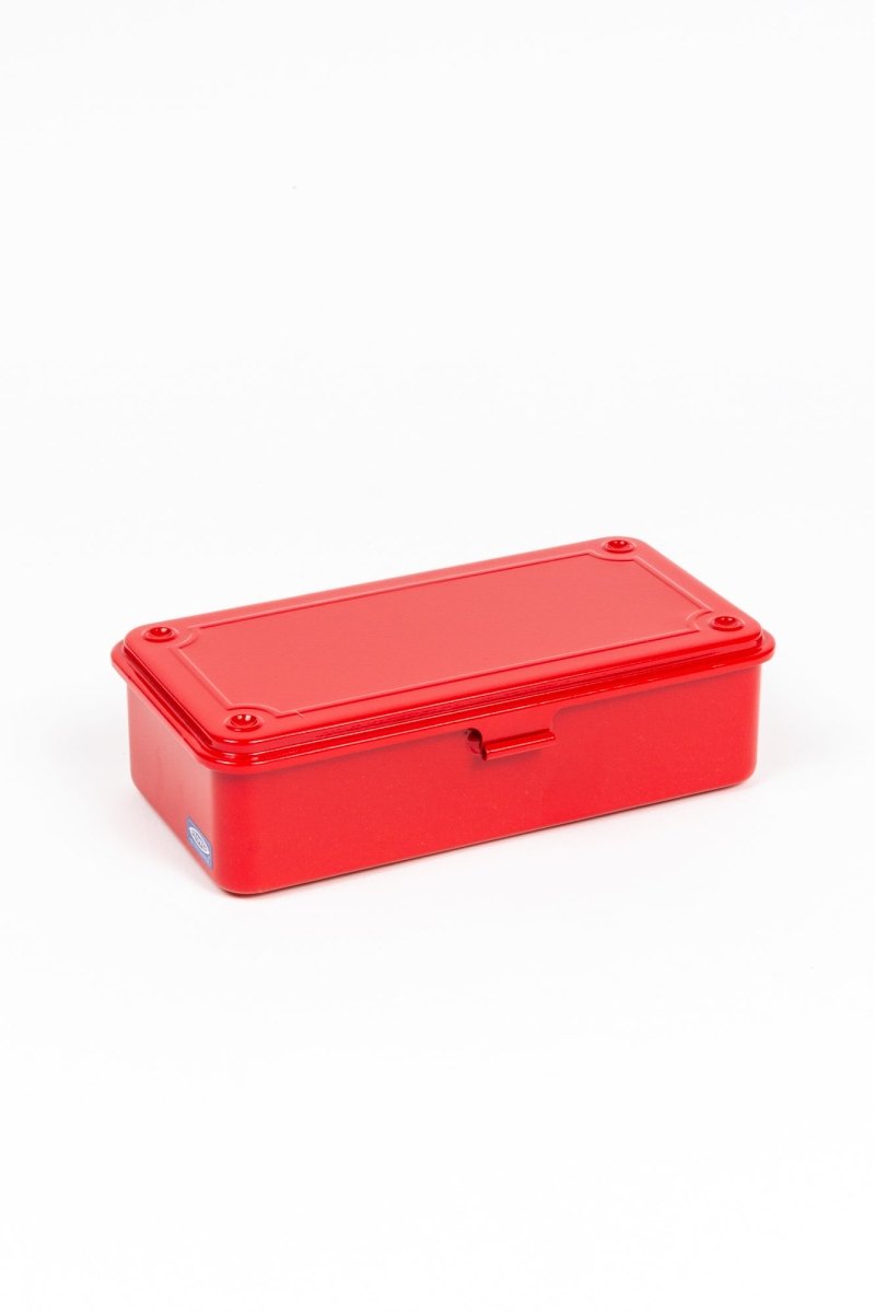 TOYO STEELStackable Steel Toolbox - 19cm - Red