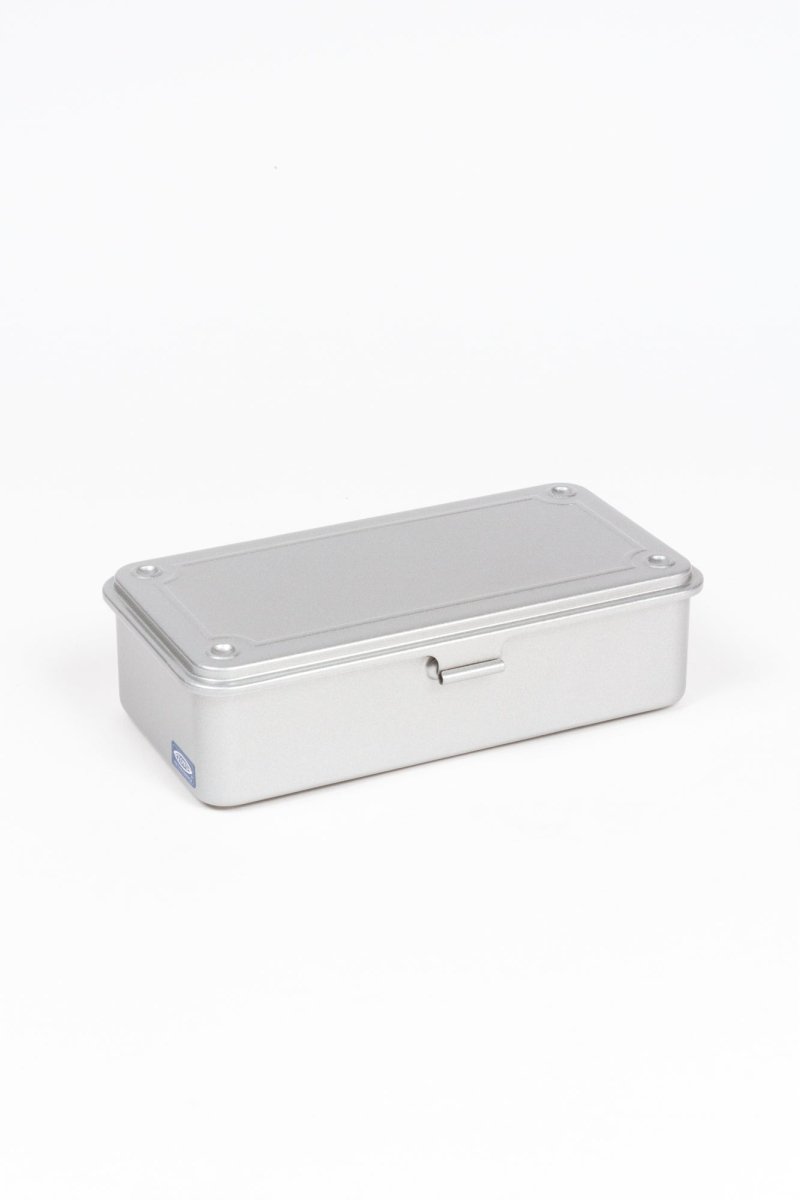 TOYO STEELStackable Steel Toolbox - 19cm - Silver