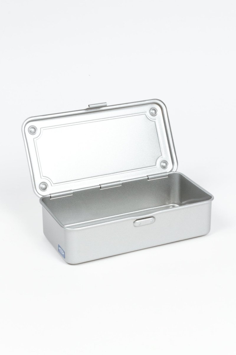 TOYO STEELStackable Steel Toolbox - 19cm - Silver