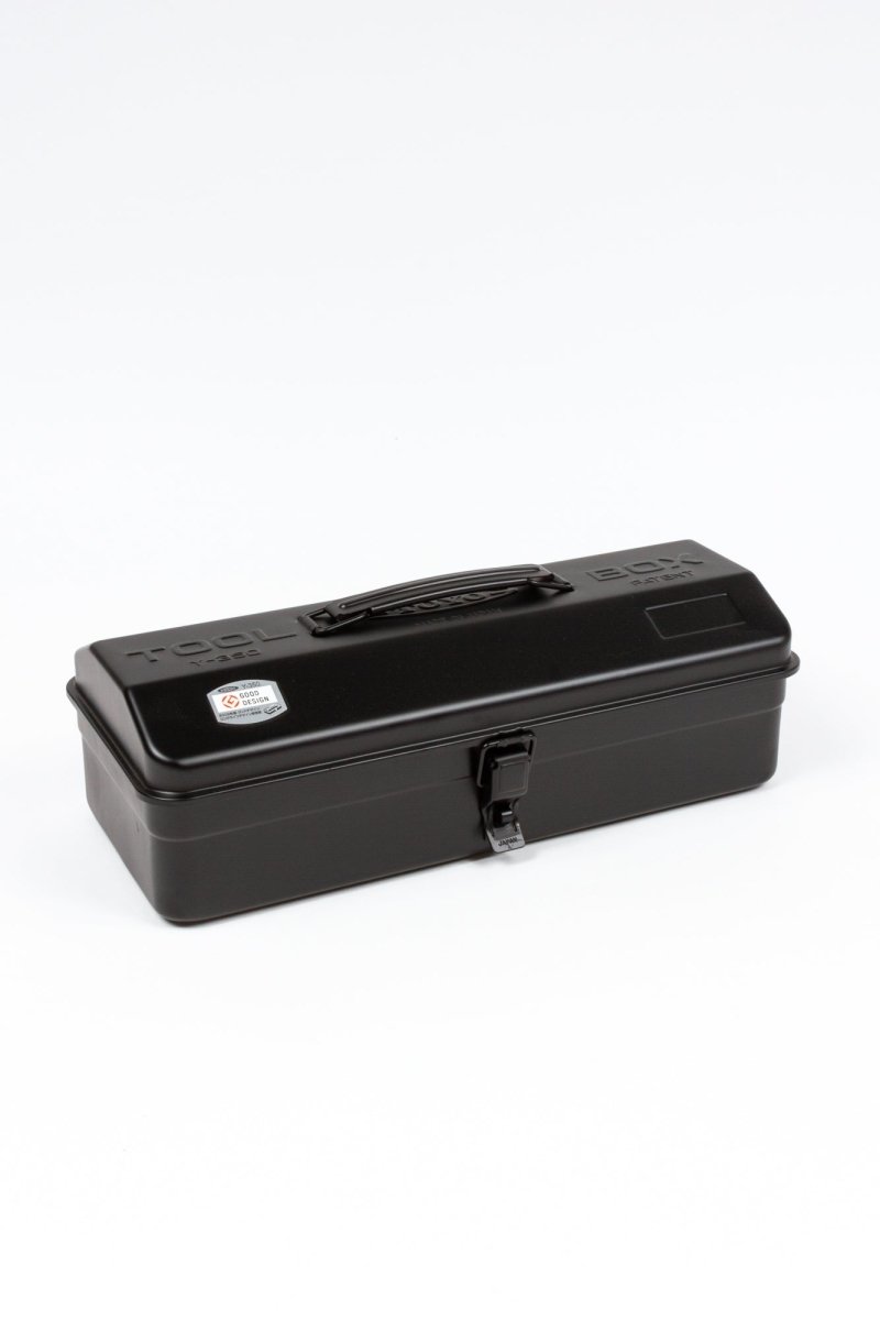 TOYO STEELSteel Hip-Roof Toolbox - 35cm - Black