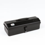 TOYO STEELSteel Hip-Roof Toolbox - 35cm - Black