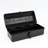 TOYO STEELSteel Hip-Roof Toolbox - 35cm - Black