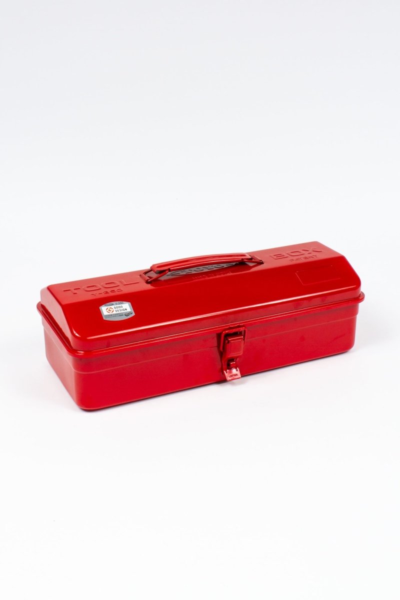TOYO STEELSteel Hip-Roof Toolbox - 35cm - Red