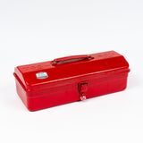 TOYO STEELSteel Hip-Roof Toolbox - 35cm - Red