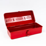 TOYO STEELSteel Hip-Roof Toolbox - 35cm - Red