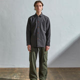 USKEES3001 Button Overshirt | CharcoalXS