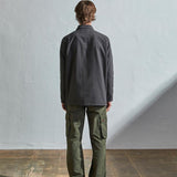 USKEES3001 Button Overshirt | CharcoalXS