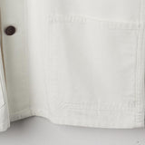 USKEES3001 Button Overshirt | CreamXS