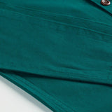 USKEES3001 Button Overshirt | Foam GreenXS