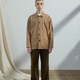 USKEES3001 Button Overshirt | KhakiXS