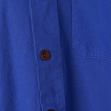 USKEES3001 Button OverShirt | Ultra BlueXS