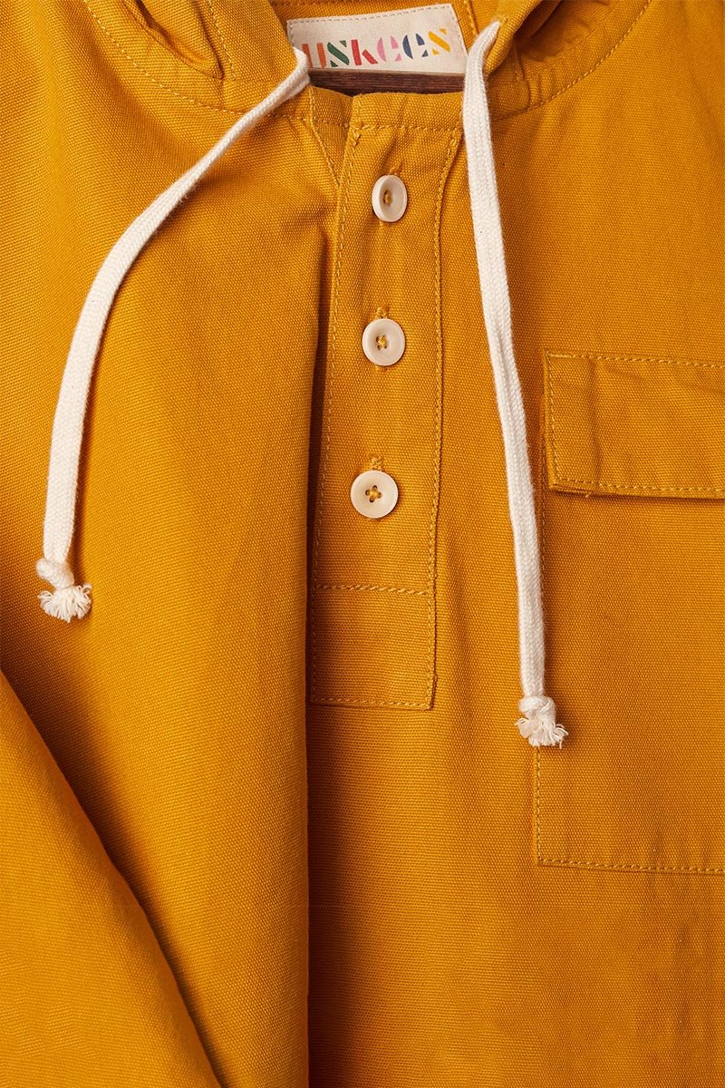 USKEES3012 Button Front Smock | YellowS