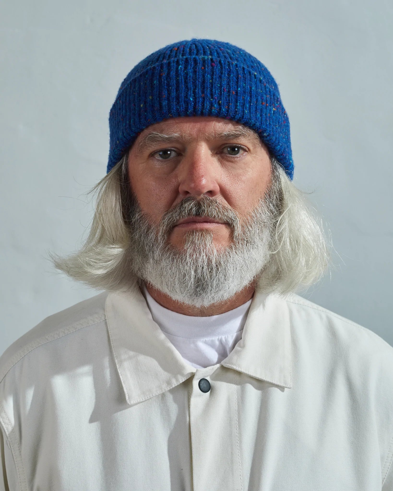 USKEES4003 Speckled Donegal Wool | Ultra Blue