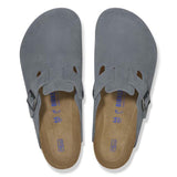 Boston Soft Footbed | Basalt Grey Suede