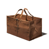 Waxed Canvas Large Bag | Brown