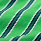 Cotton Stripe Shirt Regular Collar | Green