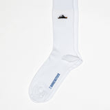 Cotton Ribbed Socks Arizona Embroidery | White