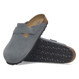 Boston Soft Footbed | Basalt Grey Suede