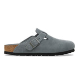 Boston Soft Footbed | Basalt Grey Suede Tonal