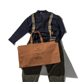 Waxed Canvas Large Bag | Brown