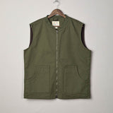 3029 Canvas Vest w/Patch Pockets | Coriander