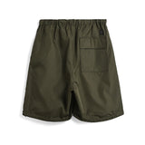 Non Down Military Reversible Wide Shorts | Black