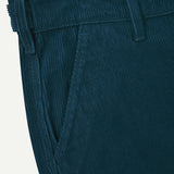 5005 Cord Workwear Pants | Petrol Blue