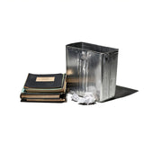 Recycled Steel Trah Can | Rectangle