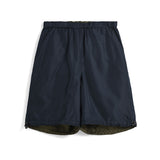 Non Down Military Reversible Wide Shorts | Dark Olive