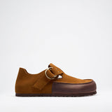 London Methow Suede/Oiled Leather| Mink/Roast