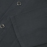 3001 Drill Buttoned Overshirt | Charcoal