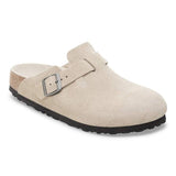 Boston Soft Footbed | Oyster Suede Tonal