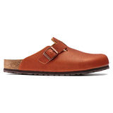 Boston Embossed | Ginger Brown Horween Leather