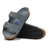 Arizona Soft Footbed | Basalt Grey Suede Tonal