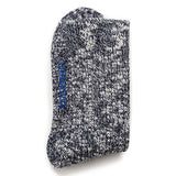 Cotton Slub Womens Socks | Blue/White