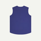 3036 Drill Zip-Up Vest | Ultra Blue