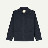 3024 Drill Overshirt w/ Layered Pockets | Blueberry