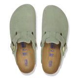 Boston Soft Footbed | Green Tea Suede