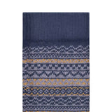 Cotton Pattern Socks | Faded Purple/Ochre/Navy