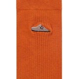 Cotton Ribbed Socks Boston Embroidery | Kurkuma