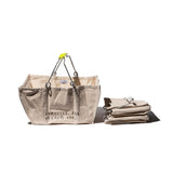 Accordion Market Basket | Yellow Handle
