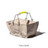 Accordion Market Basket | Yellow Handle